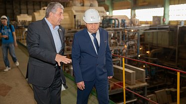"Сергей Грачев побывал на  Сакмарской ТЭЦ"